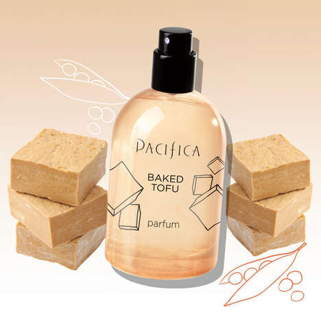 Tofu-Inspired Fragrances - Pacifica Beauty's Baked Tofu Scent Brings Awareness to Mindful Choices (TrendHunter.com)