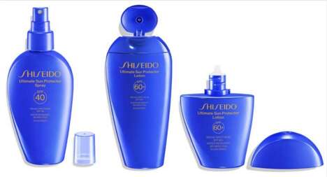 Botanical Heat-Activated Sunscreens - Shiseido Ultimate Sunscreen Comes in Two Options (TrendHunter.com)