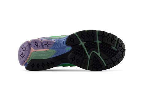 Multi-Color Lifestyle Shoes - New Balance Unveils the 'Green/Astral Purple' Iteration of its 1906R (TrendHunter.com)