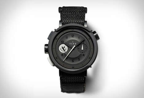 Bodacious Blacked-Out Timepieces - The Vero Hooligan Nightfall Watch is Handcrafted for Precision (TrendHunter.com)