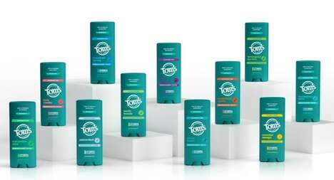 Free-From Deodorant Ranges - This New Tom’s of Maine Deodorant Line is Packaged in Recycled Plastic (TrendHunter.com)