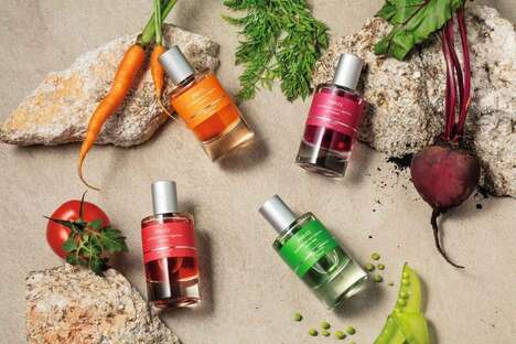 Fresh Vegetal Fragrances - O Boticário Dropped Four Vegetable-Based Scents Like Pea & Carrot (TrendHunter.com)