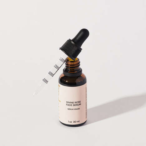 Antioxidant Rose Serums - Brahmi Skincare's Divine Rose Face Serum Features Powerful Botanicals (TrendHunter.com)