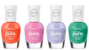 Free-From Spring Nail Polishes - Sally Hansen Good.Kind.Pure. Fresh Bloom Comes in Six New Shades (TrendHunter.com)