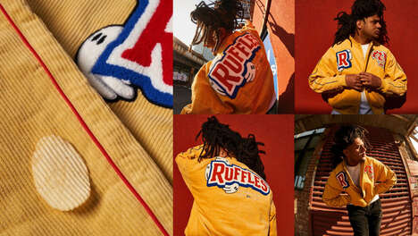 Potato Chip-Brand Streetwear Series - Ruffles Breaches into New Realms with the RidgeWear Series (TrendHunter.com)