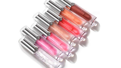 Multi-Dimensional Lip Gloss Technology - Giorgio Armani Beauty Introduces Prisma Glass Lip Gloss (TrendHunter.com)