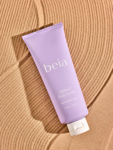 Exfoliating Full-Body Scrubs - Beia's Latest Product is a Powerful Body-Safe Scrub for Bikini Season (TrendHunter.com)