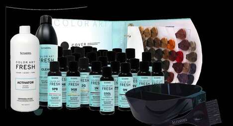 Ammonia-Free Hair Colors - The Scruples Haircare Color Art Fresh Line Offers 100% Gray Coverage (TrendHunter.com)