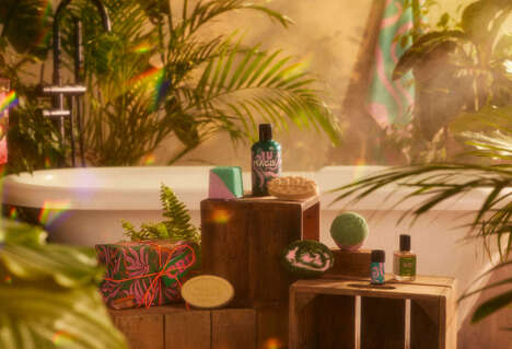 Multi-Sensory CBD Bodycare - Lush's Magik Collection Plays with CBD, Mushrooms and Adaptogens (TrendHunter.com)