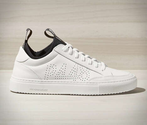 Hand-Stitched Italian Sneakers - The P448 Sohosocks Have a Fabric Sock Liner for Added Wearability (TrendHunter.com)