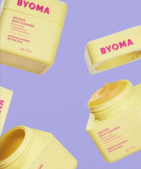Melting Balm Cleansers - BYOMA's Melting Balm Cleanser is a Unique Barrier Lipid Complex (TrendHunter.com)