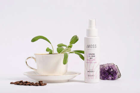 Energizing Wellness Mists - cMoss Beauty's Face and Mood Mist Revitalizes the Complexion & Spirit (TrendHunter.com)