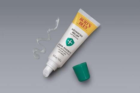 Advanced Relief Lip Balms - Burt's Bees' New Product is Powered by Shea Butter & Echinacea (TrendHunter.com)