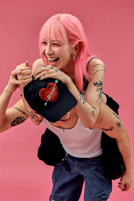 Dating Culture-Inspired Apparel - Grailz Taps 2000Archives for a New Dating App-Themed Capsule (TrendHunter.com)