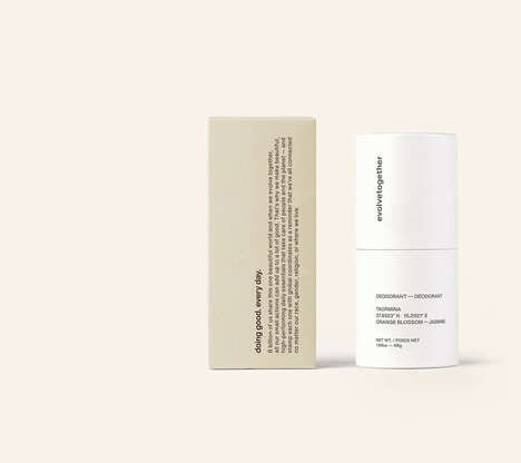 Heat-Activated Natural Deodorants - This Plant-Powered Deodorant Scent is Activated by the Body (TrendHunter.com)