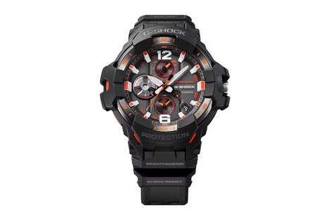 Ultra-Rugged Pilot Timepieces - The G-SHOCK GRAVITYMASTER GR-B300 Comes in Three Colors (TrendHunter.com)