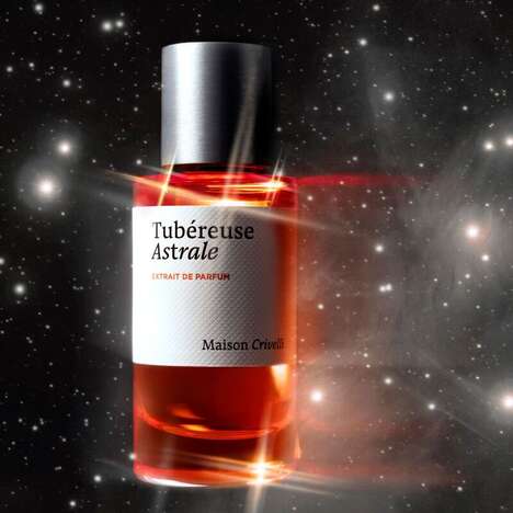 Galactic Musky Perfumes - Maison Crivelli's Tubéreuse Astrale Pairs with a Multi-Sensory Experience (TrendHunter.com)