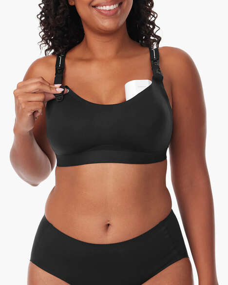 Wearable Breast Pump Bras - Momcozy is Releasing a Versatile Pumping Bra for Flexiblity and Comfort (TrendHunter.com)