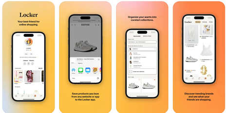 Social Shopping Apps - Locker Helps Users Organize, Share, and Earn from Online Wishlists. (TrendHunter.com)