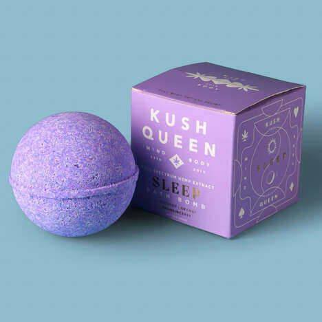 THC-Infused Bath Bombs - Kush Queen Makes a Trio of Bath Bombs with Delta 9 THC (TrendHunter.com)