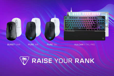 Lightweight Fast-Sensor Mice - Turtle Beach's 'Pure Air' Mouse Features Titan Optical Switches (TrendHunter.com)