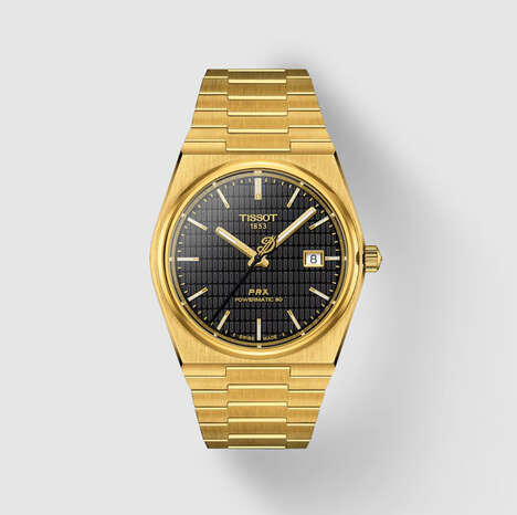 Elegant High-Performance Watches - The Tissot PRX Powermatic 80 Marries Style With Function (TrendHunter.com)