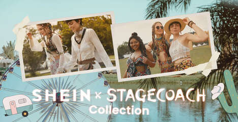 Southern Fast Fashion Collections - Shein Partnered with Stagecoach on a new Summer Capsule (TrendHunter.com)