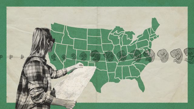 In what states is abortion legal, illegal, and in limbo?