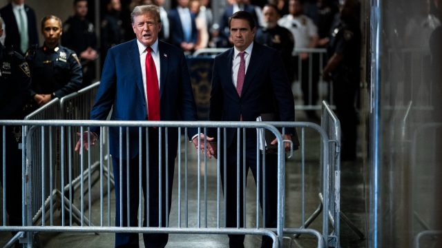 Trump criminal trial starts with rulings, reminder
