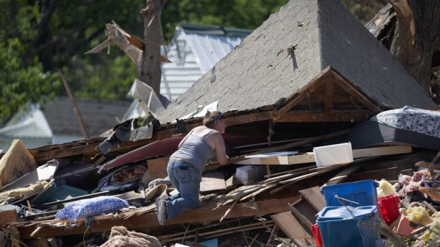 At least 23 dead in weekend of severe storms