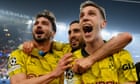Emre Can and fellow cast-offs make Dortmund’s fantasy thrillingly real | David Hytner