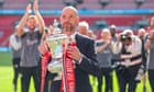 'When they don't want me I will hear it': Ten Hag tight-lipped on future after FA Cup win – video