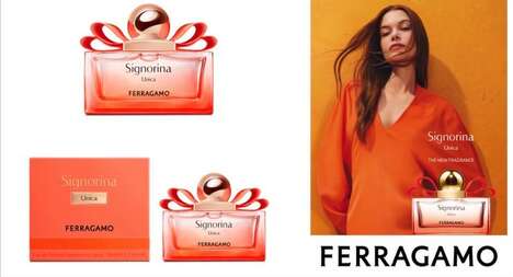 Haute Floral Gourmand Fragrances - Ferragamo Signorina Unica Evokes Feelings of Happiness and joy (TrendHunter.com)