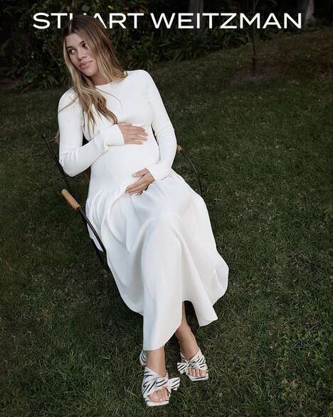 Mom-Focused Luxury Fashion Lines - Stuart Weitzman & Sofia Richie Grainge Debut the Sofia Collection (TrendHunter.com)