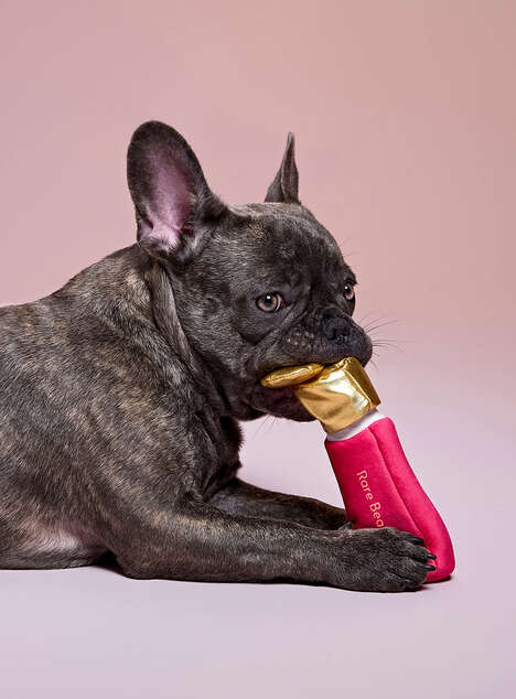 Makeup-Themed Dog Toys - Rare Beauty Introduces Playful Dog Toys Inspired by Its Makeup (TrendHunter.com)