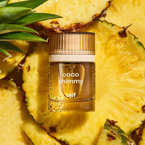 Sun-Kissed Summer Fragrances - Coco Shimmy by Snif Plays with Notes of Surf Wax and Sunscreen (TrendHunter.com)