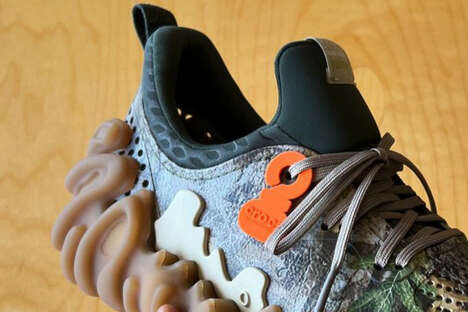 Perforated Shoe Camouflage Colorway - Crocs' Juniper Sneaker Gets Another Colorway Palette (TrendHunter.com)