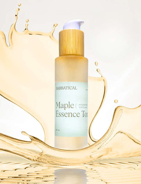 Maple Water Toners - Sabbatical Beauty's Essence Toner is Made with More Than 80% Maple Water (TrendHunter.com)