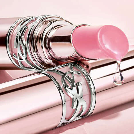 Multi-Tasking High-End Lip Balms - Yves Saint Laurent's Buttery Lip Balm Delivers a Powerful Glow (TrendHunter.com)