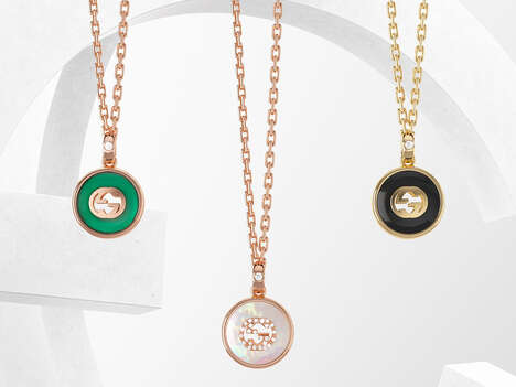 Stunning Interlocking Jewelry Lines - Gucci Debuts New Styles to Its Interlocking Jewelry Collection (TrendHunter.com)