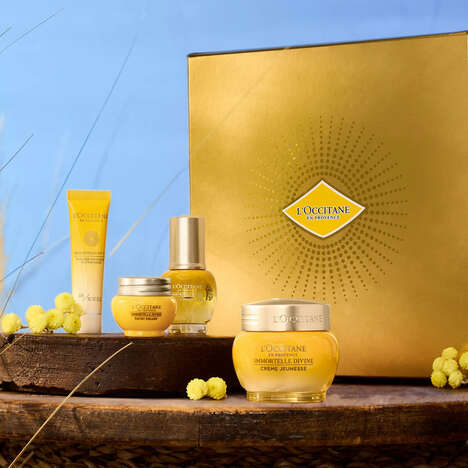 Premium Radiance-Boosting Collections - L'Occitane Debuts the Immortelle Divine Collection (TrendHunter.com)