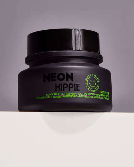 Truffle-Infused Skincare Balms - Neon Hippie's Nite Brite Rejuvenates Skin with a 7 Shroom Complex (TrendHunter.com)