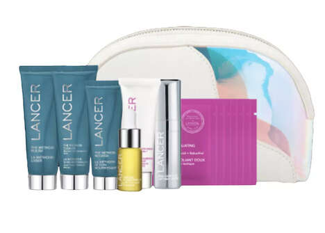 Jet Lag-Addressing Skincare Regimens - Lancer Boasts the Jet Lagged Skin Reboot 13-Piece Set (TrendHunter.com)