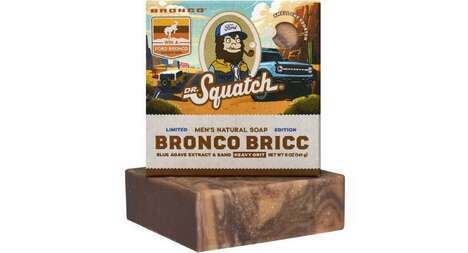 Collaboration Automotive Soap Ranges - The Dr. Squatch Bronco Bricc Was Created with Ford (TrendHunter.com)