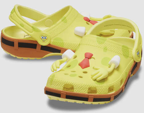 Fan-Favorite Cartoon Footwear - Crocs is Releasing a Spongebob Squarepants-Inspired Classic Clog (TrendHunter.com)