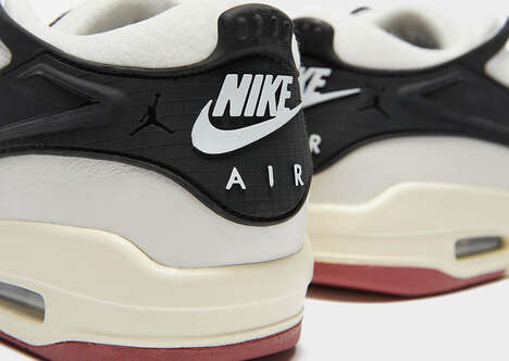 Chunky Monochromatic Sneakers - The Latest Jordan 4 Sneakers Have a Skate-Centric Look (TrendHunter.com)
