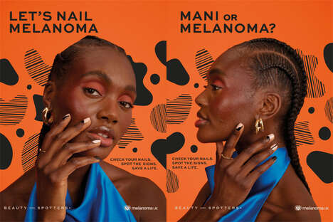 Life-Saving Nail Stickers - Melanoma UK’s Beauty Spotters Campaign Boosts Acral Melanoma Awareness (TrendHunter.com)