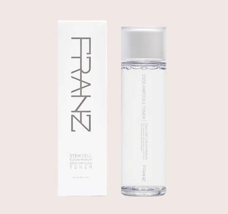Stem Cell Toners - Franz Skincare Launched the Stem Cell Culture Medium 2000 Ampoule Toner (TrendHunter.com)