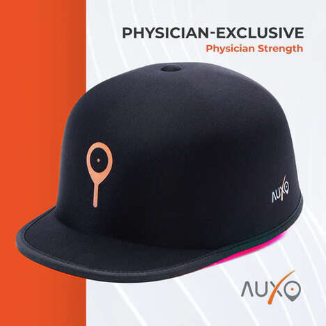 Laser-Equipped Hair Caps - The Auxo A300 Helps Consumers Grow Their Hair In As Little As Four Months (TrendHunter.com)