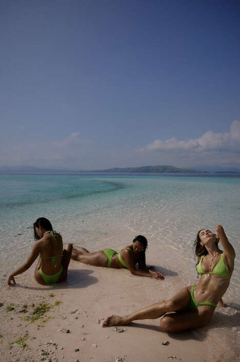 Wanderlust-Inspired Sultry Swimwear - BYDEE's De Corazón Collection Readies for Coastal Getaways (TrendHunter.com)